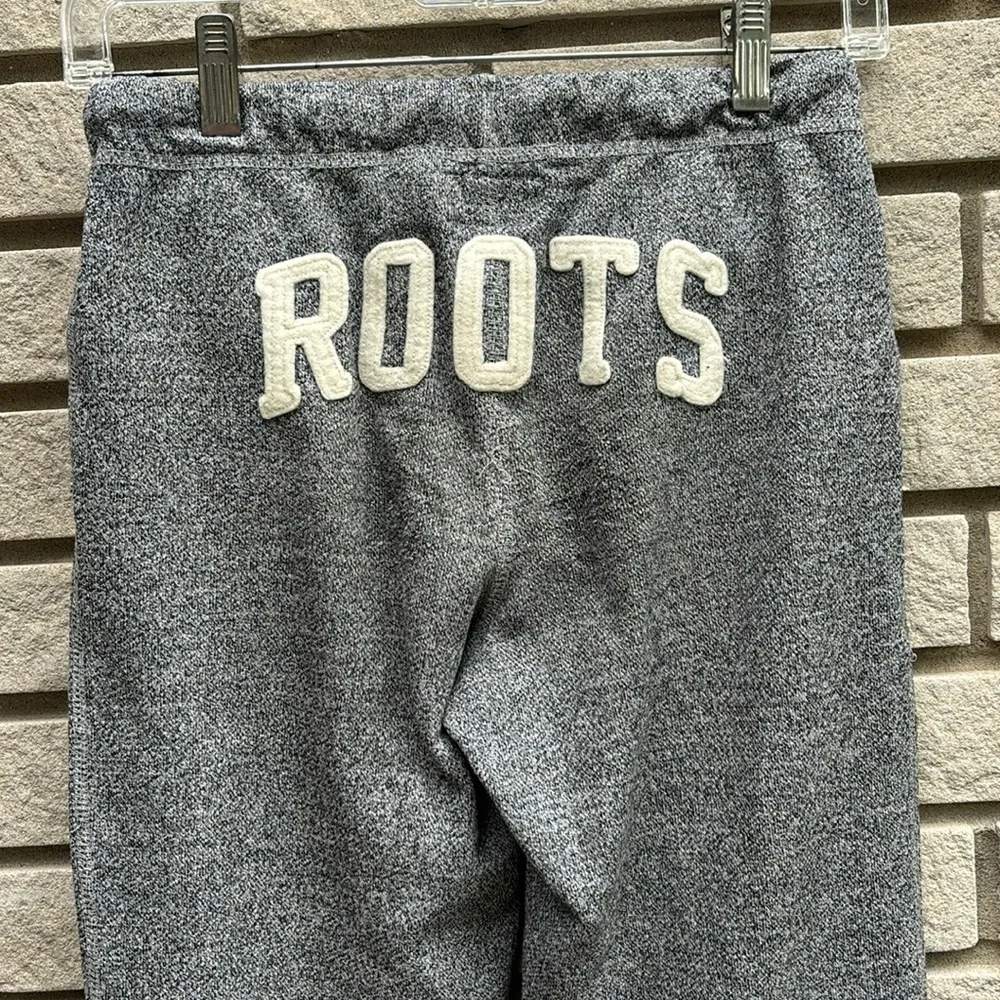 Roots Classic Salt and Pepper Sweatpants Sz 14 - Picture 6 of 9